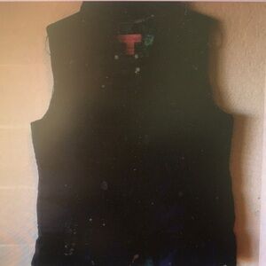 Black Sleeveless Vest